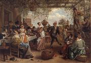 Jan Steen The Dancing couple oil painting on canvas